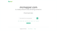 Desktop Screenshot of mcmapper.com